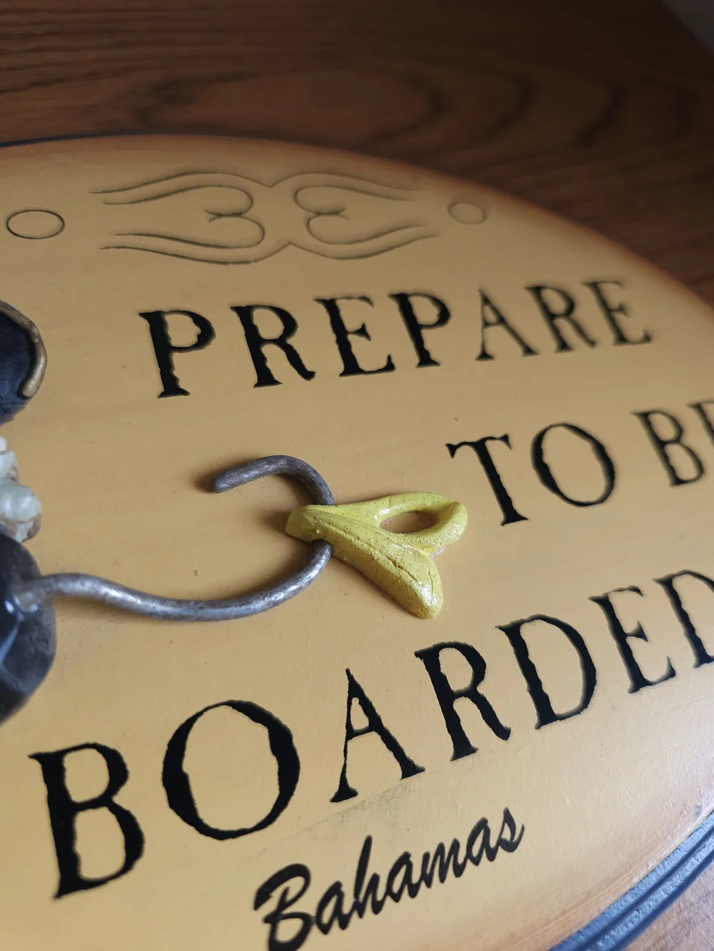 Prepare to Be Boarded Pirate Wall Plaque Bahamas 9.5 Inch Oval